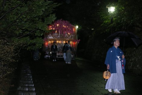 Nikko Matsuri - Rückweg bei Nacht