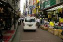 schmale Einkaufstraße in Ueno
