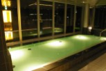 クロスホテル (札幌) - Public Bath mit Blick auf Sapporo